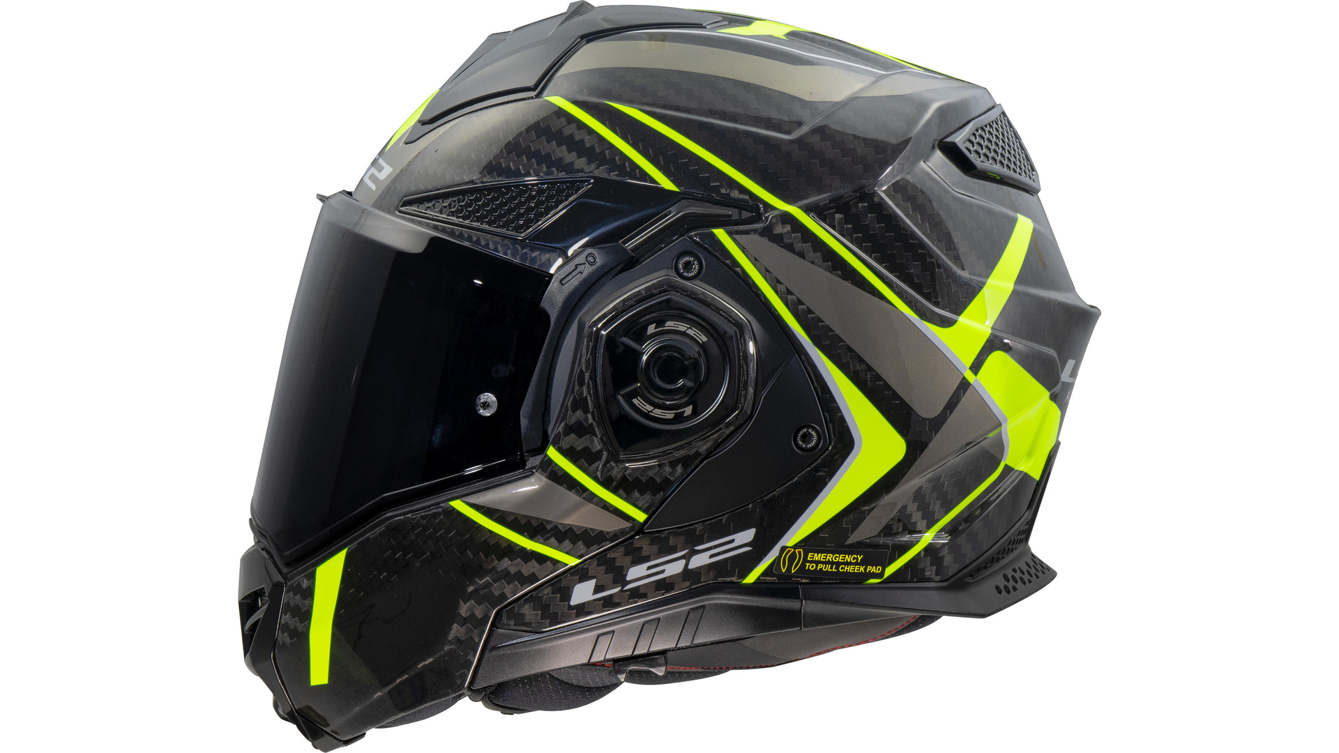 LS2 Klapphelm FF901 Advant X Carbon Future II - Größe L