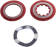 Truvativ Lagerabdeckung GXP rot, silber