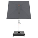 Vorschaubild doppler Pendelschirm myZONE 210 x 210, Aluminium Anthrazit / 100 % Polyester 180 g/m²