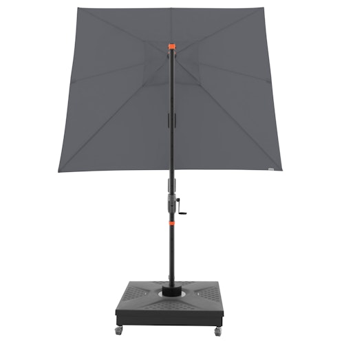 doppler Pendelschirm myZONE 210 x 210, Aluminium Anthrazit / 100 % Polyester 180 g/m²