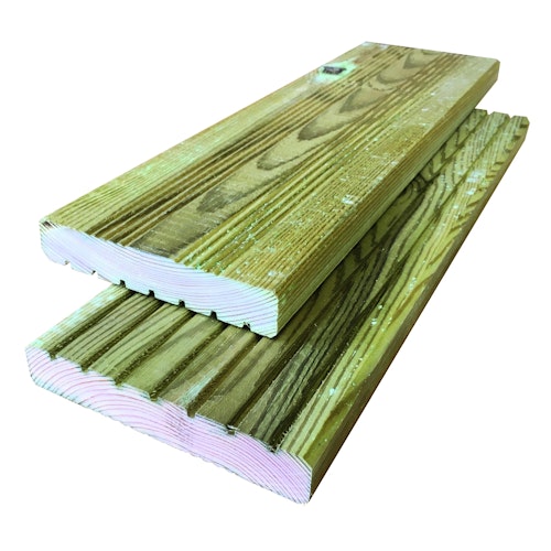 T&J Terrassendiele grün 25 x 145 x 3000 mm