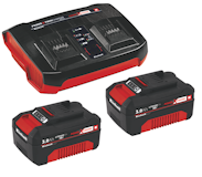Einhell PXC-Starter-Kit 2x 3,0Ah & Twincharger Kit 4512083 Einhell PXC-Starter-Kit 2x 3,0Ah & Twincharger Kit 4512083Zubehörbild