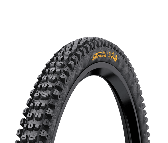 Continental Kryptotal Reifen 27,5 × 2,40" schwarz black black Front, Enduro, Soft-Compound, 3 330 TPI