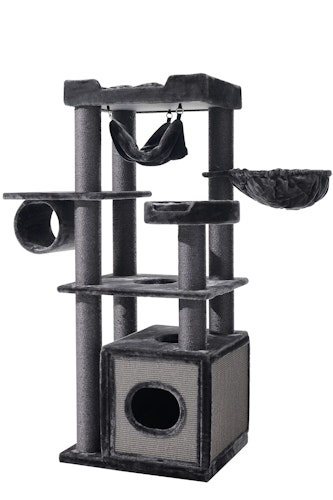 NOBBY Kratzbaum "FARIS" grau; 70 x 60 x 173 cm