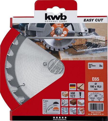 kwb Hk-Sägebl. HM Ø 190 x 16  Z30 586533