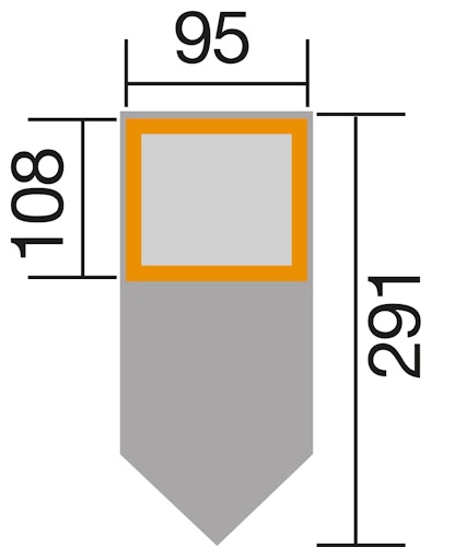 Weka Sandkastenschiff 196 A mit Kajüte