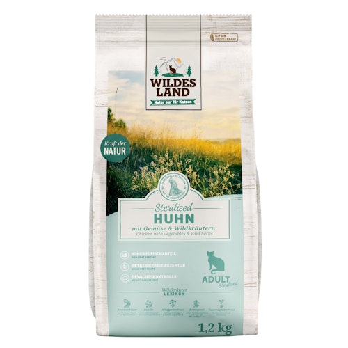WILDES LAND Katze Huhn Sterilised