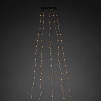 Konstsmide Weihnachtsbeleuchtung  LED Baummantel Ring Tropfen 5Strä.à36Dio