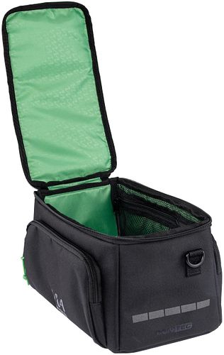 CONTEC Gepäckträgertasche Via Commuter schwarz inkl. vormontiertem AVS Adapter