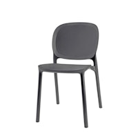 BEST Stapelsessel VIRGINIA, Kunststoff Anthrazit Grey - Auslaufartikel