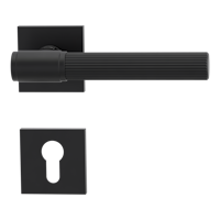 Griffwerk VAYA 136 ARIS fast2fix Fast2Fix Rosetten eckig Profilzylinder Graphitschwarz