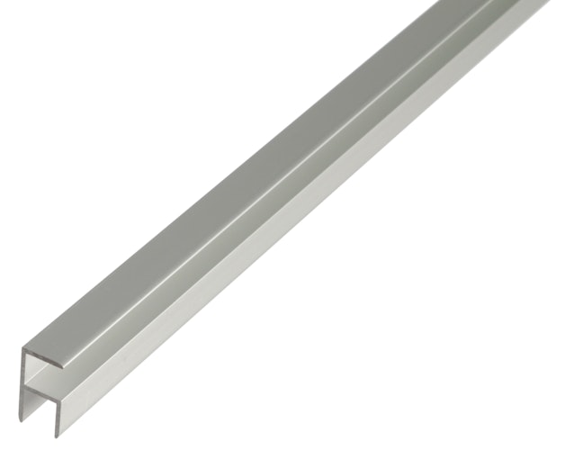 Alberts® Eckprofil, selbstklemmend,12,9x24x1,5mm, Alu silber eloxiert