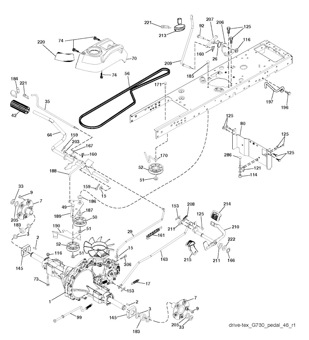 Explosionszeichnung Ersatzteile