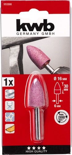 kwb Schleifstift Walze s 16x32mmSB 553300