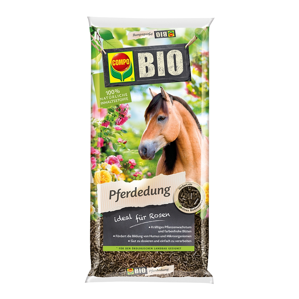COMPO BIO Pferdedung für Rosen 12kg