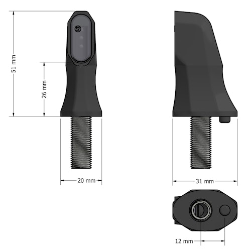 MOTOISM KTM/Husqvarna/GasGas Blinker Race Evo (Paar) - Blinklicht