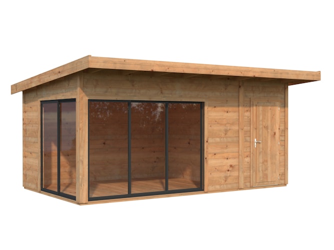 Palmako Gartenhaus Andrea 15,2 m² Slide Plus - 44 mm