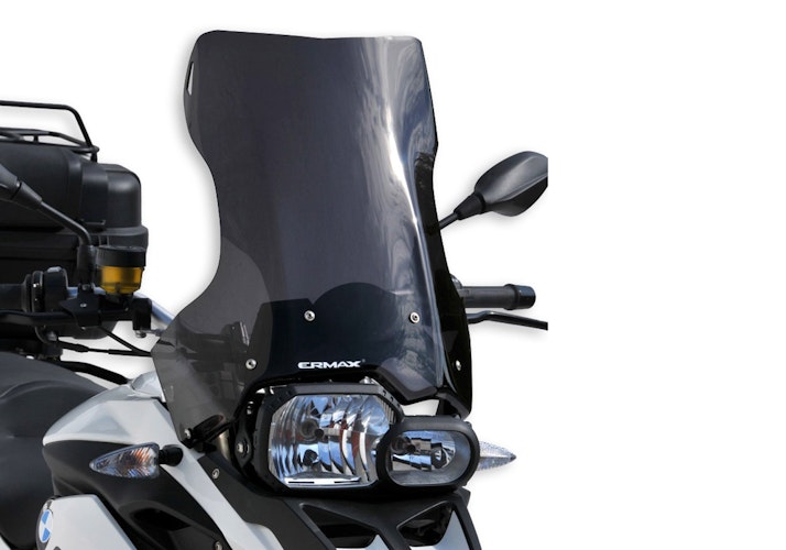 ERMAX Windschutzscheibe Acrylic durchsichtig Grau getönt für BMW F 800 GS
