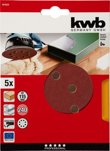 kwb Q-STICK Scheib gel 115 K240 SB 491824