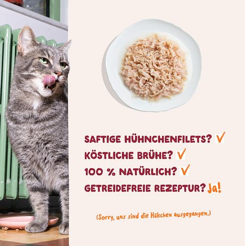 Edgard&Cooper Frisches Huhn und Garnele 70g Katzenfeuchtfutter