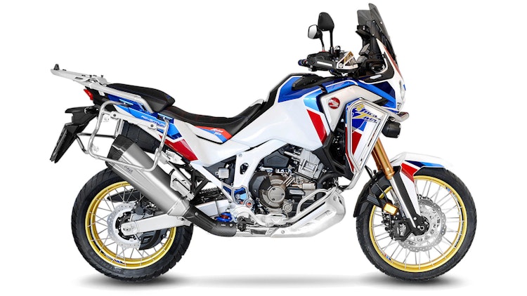 LeoVince SLIP-ON Titan SBK LV-12 für HONDA CRF 1100 L AFRICA TWIN/ADVENTURE SPORT/DCT