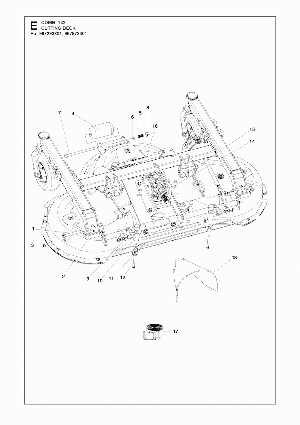Explosionszeichnung Ersatzteile