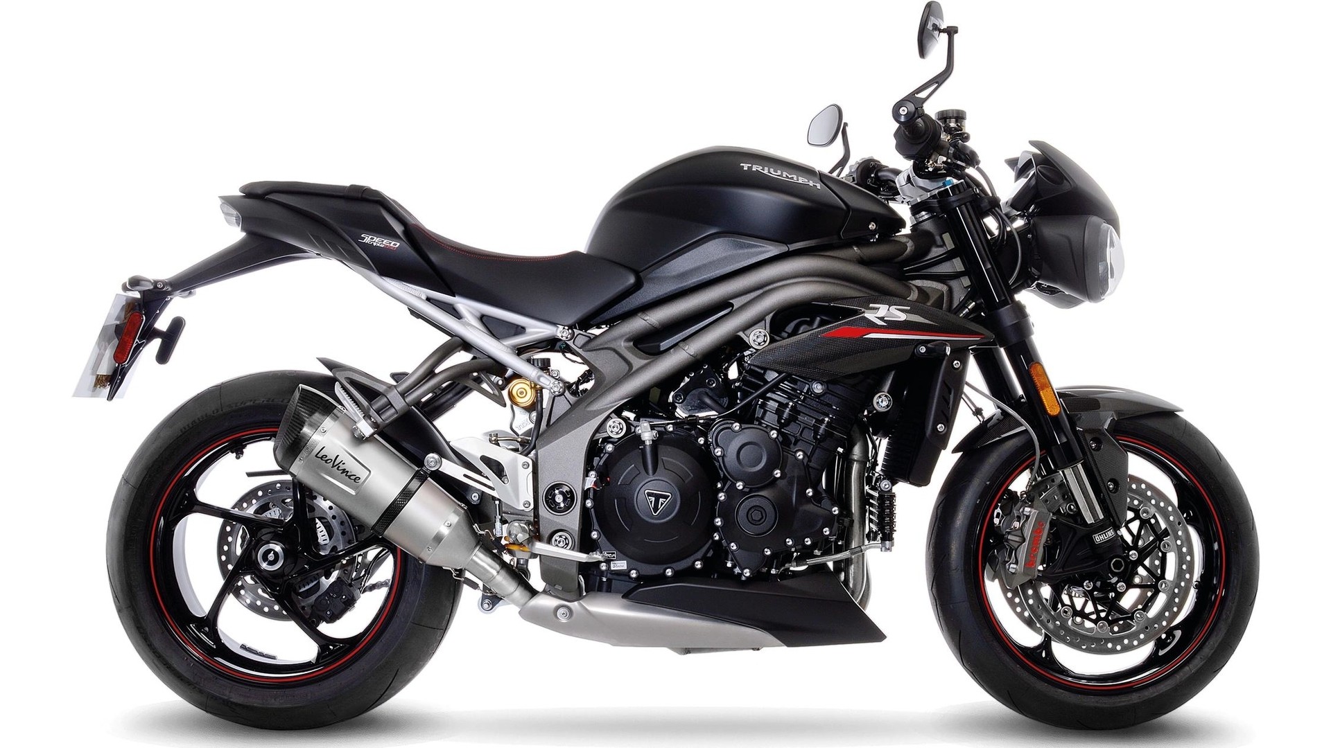 LeoVince SLIP-ON Edelstahl SBK FACTORY S für TRIUMPH SPEED TRIPLE RS/S