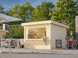 Palmako Marktstand Connect Lenna 8,3 m² Set 304