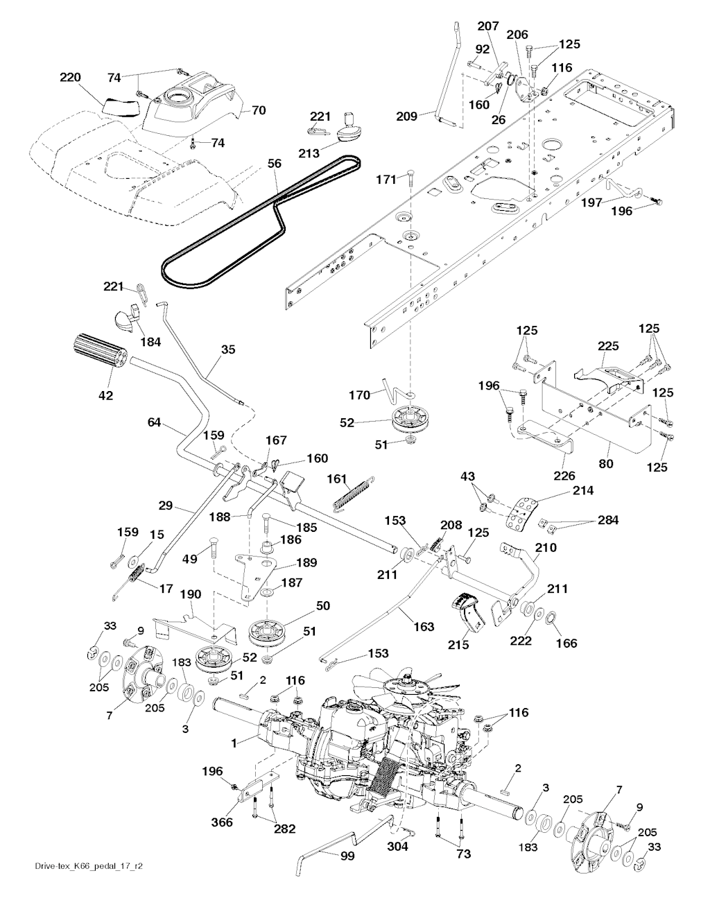 Explosionszeichnung Ersatzteile