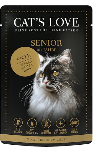 Cat's Love Senior 85g Beutel Katzennassfutter