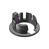 Griffwerk Drückerführung Kaschmirgrau für AVUS PIATTA S SMART2LOCK-MontageZubehörbild