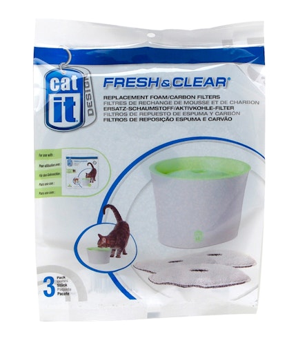 catit Ersatzfilter für Trinkbrunnen 3 Liter (3 Stück)