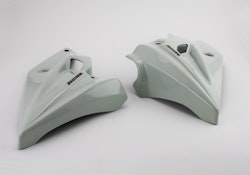 BODYSTYLE Sportsline Bugspoiler ABS Kunststoff weiß für KAWASAKI Z900, Z900 (70 kW)