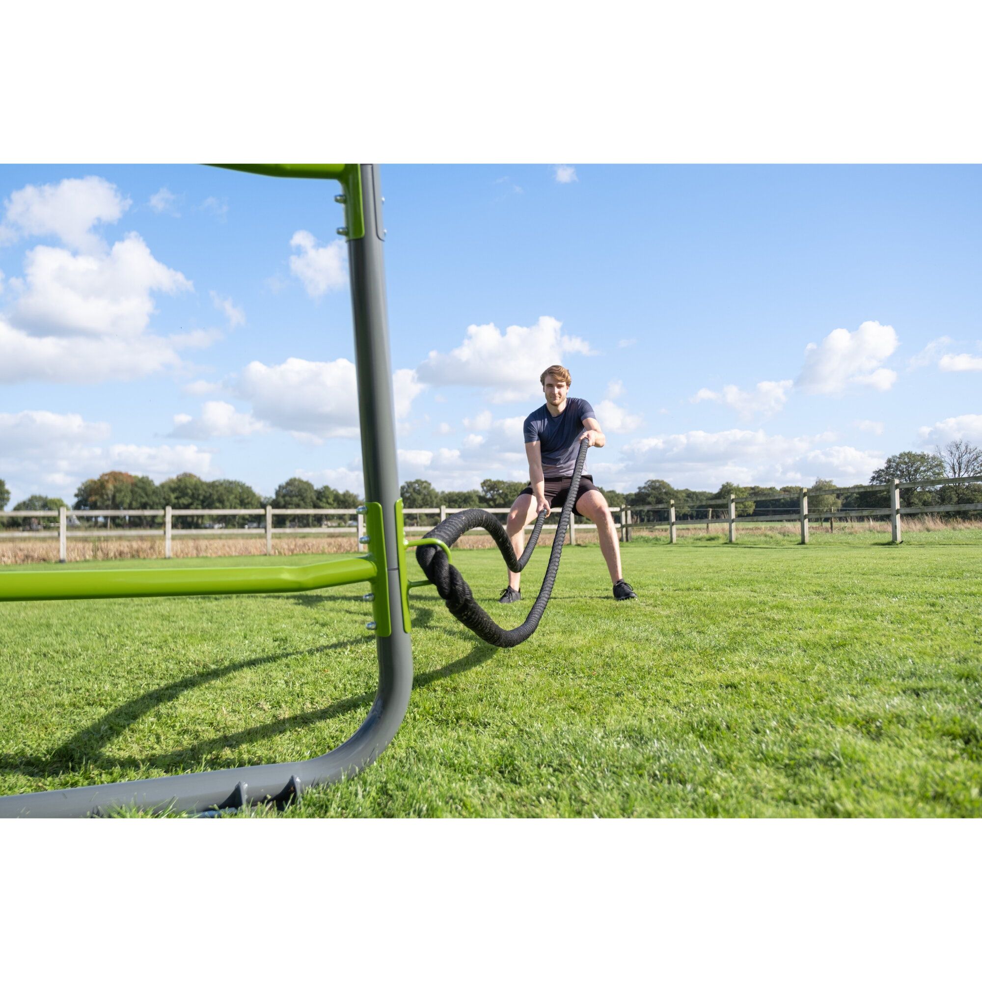 EXIT GetSet Battle Rope-Ringe für  MB200/MB300/PS500/PS600 (Set von 2) - grün