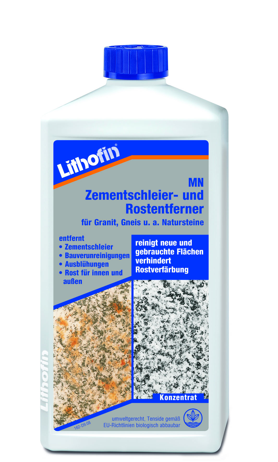Lithofin MN Zementschleier- und Rostentferner - 10 Liter