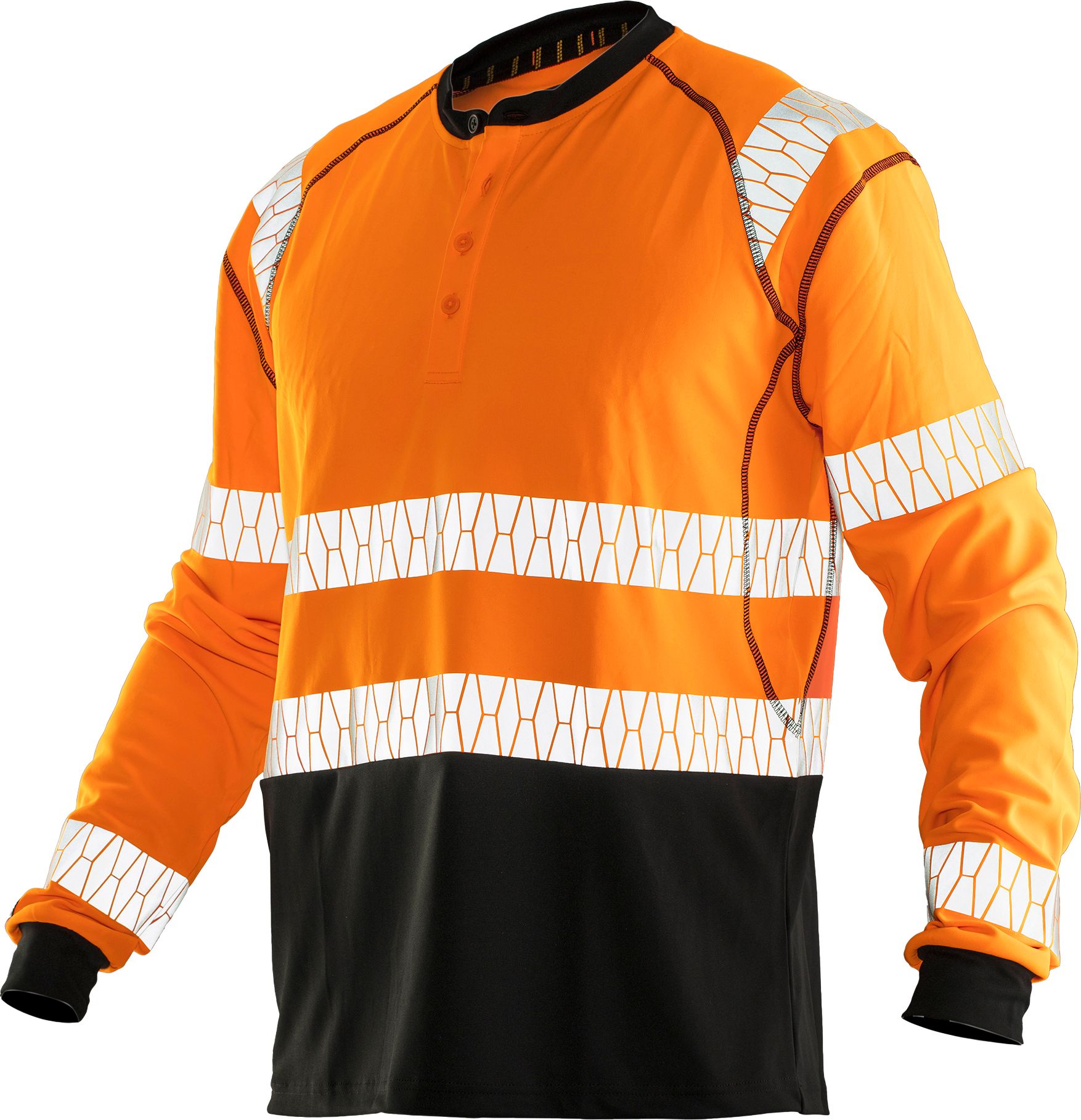 Jobman Langarm-T-Shirt UV-Pro Hi-Vis 5598