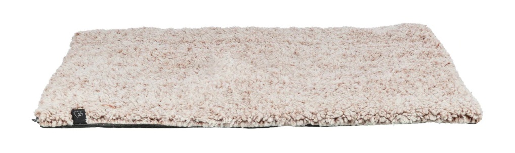 TRIXIE Liegematte Calida mit wärmereflektierender Einlage, 80 × 55 cm, weiß-braun