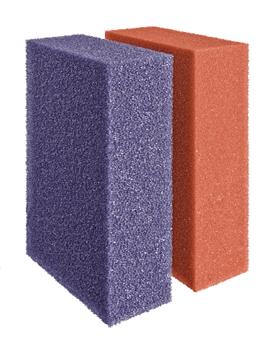 Oase Ersatzschwamm Set rot/violett für BioTec 18 / 36 / 60000 / 140000