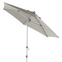 Vorschaubild doppler Mittelmastschirm EXPERT 280 Auto-Tilt, Aluminium Silber / 100 % Polyester 180 g/m²
