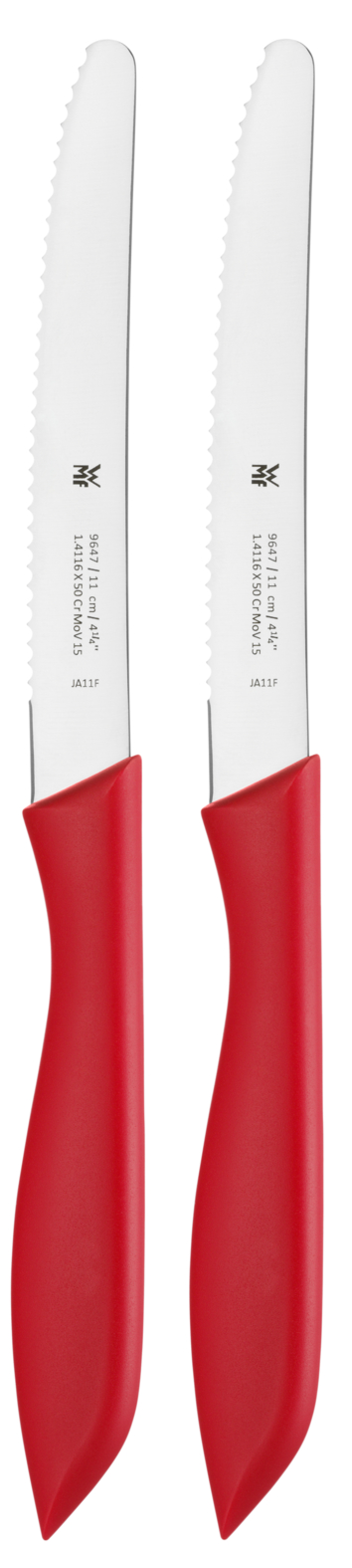 WMF Vespermesser 2-teilig rot