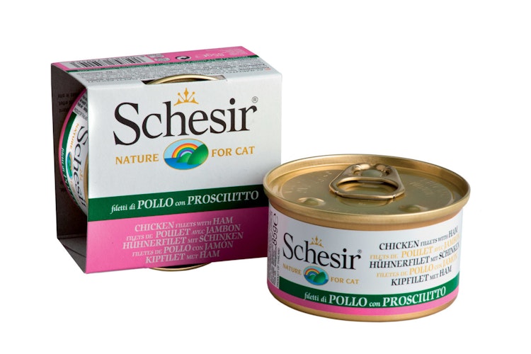 Schesir 24 x 85g Dose Katzennassfutter