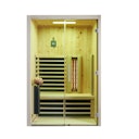 Vorschaubild Infraworld Infrarotkabine TrioSol Glas 125 Zirbe VG inkl. 5-teiligem gratis Zubehörset