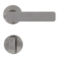 Griffwerk VAYA 265 MINIMAL MODERN fast2fix Fast2Fix Rosetten rund WC Samtgrau
