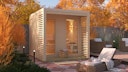 Vorschaubild Karibu Gartensauna Saunahaus Angkor 2 inkl. gratis Sauna-Zubehörset im Wert von 234,94 €
