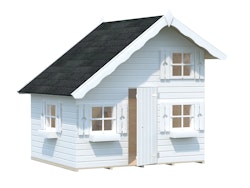 Palmako Kinderspielhaus Tom 3,8 m² - weiß lackiert