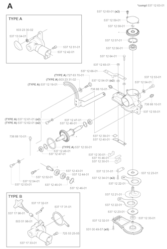 Husqvarna Heckenscheren/Stabheckenscheren 325 HE3 X-SERIES, 20011800001-20040100000