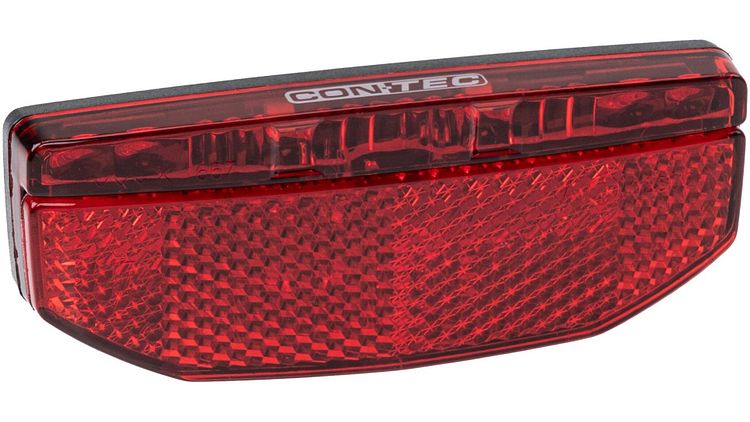 CONTEC Rücklicht TL-348 E+ Gepäckträgerbefestigung 50 mm