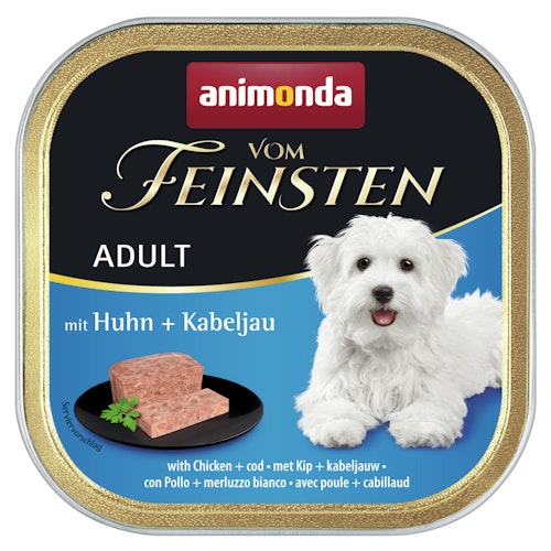 animonda Vom Feinsten Adult 150g Schale Hundenassfutter