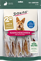 DOKAS Kaninchenohren getrocknet Hundesnack 180 Gramm