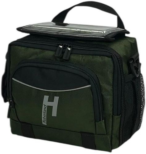 Haberland Lenkertasche Bottle grün